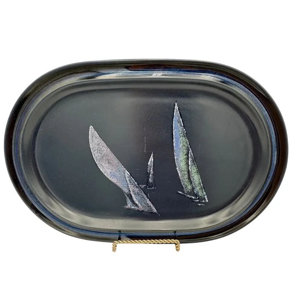 Vintage Platter in Spinnaker by Noritake